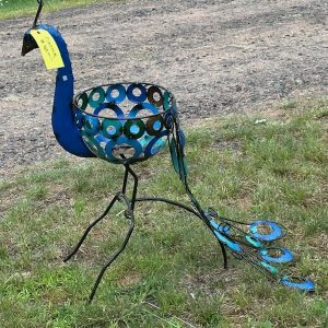 Colorful Metal Peacock